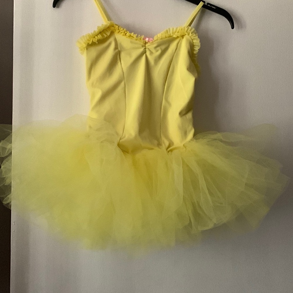 Little Stars- Yellow Ballerina Costume - Size 8/10